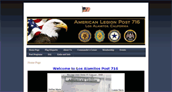 Desktop Screenshot of losalamitospost716.org