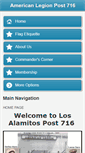 Mobile Screenshot of losalamitospost716.org
